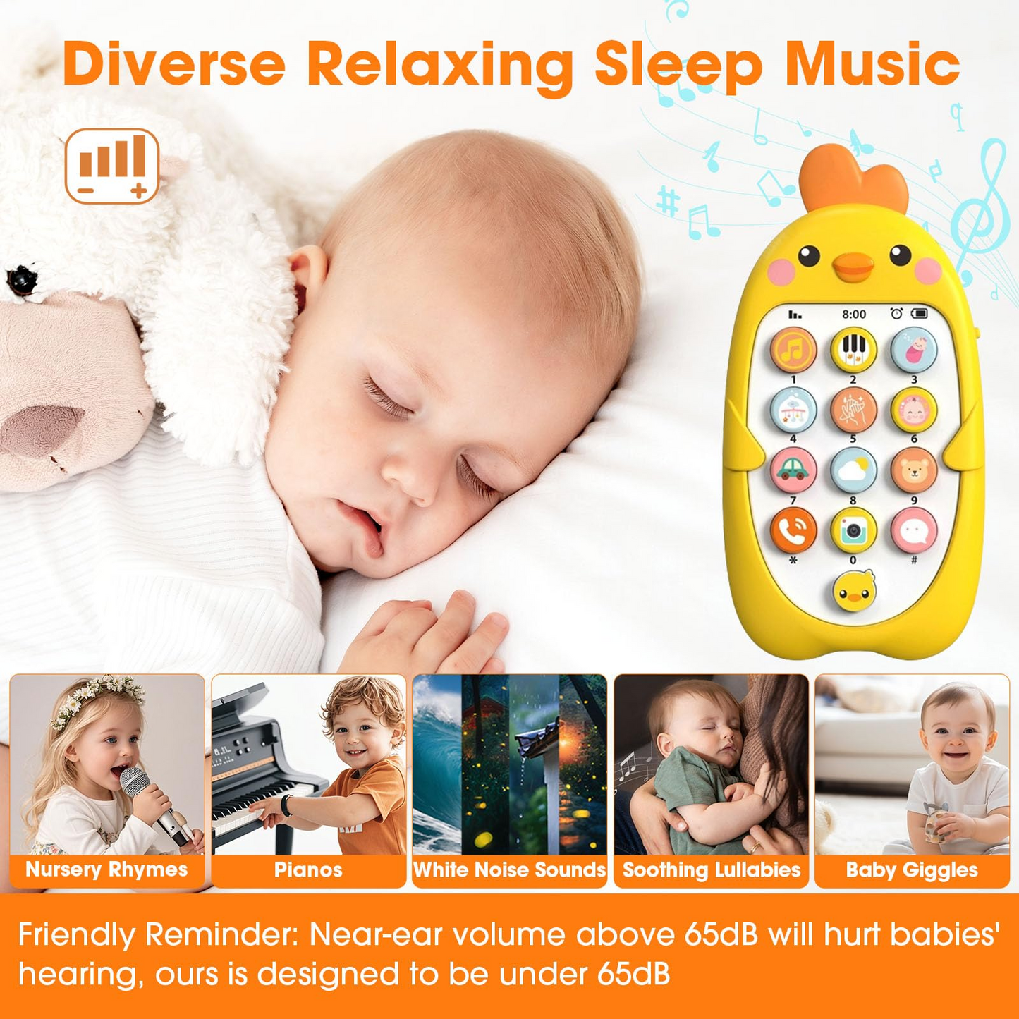 ChickFun Kids Phone Toy
