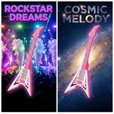 Girls' simulated guitar, guitar for children beginners, children's guitar toy, introductory-level musical instrument for enlightenment