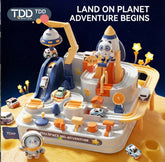 Space adventure level-up game, fun and educational enlightenment for children, space toy car clearance game, multiplayer competitive clearance game, parent-child interactive mini-game