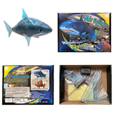 Remote-controlled flying flying fish, remote-controlled flying shark toy, bionic fish balloon toy
