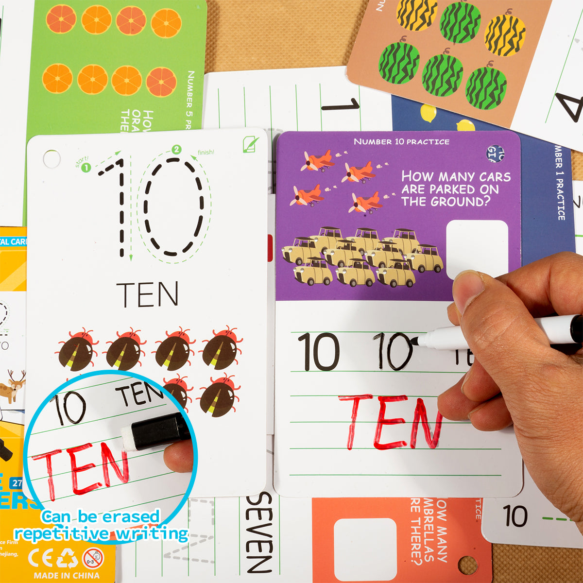 Numerical control pen training+letter control pen training
