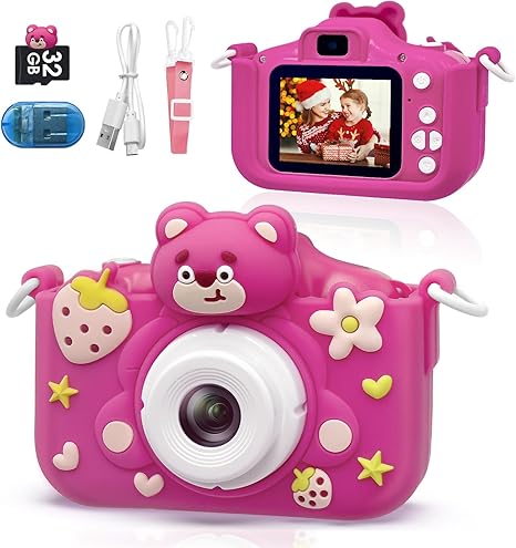 DinoSnap Kids Camera – Cute Cartoon Digital Camera for Children
