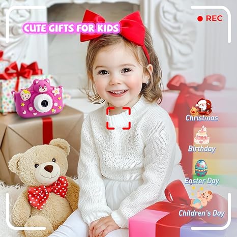 DinoSnap Kids Camera – Cute Cartoon Digital Camera for Children