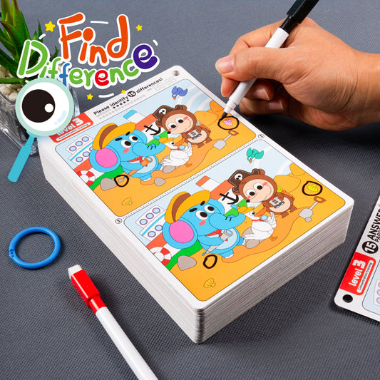 Find cards of different difficulty levels 1-3