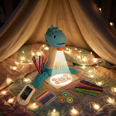 Elven Horse-themed painting projector, a fun and multifunctional projection device for children