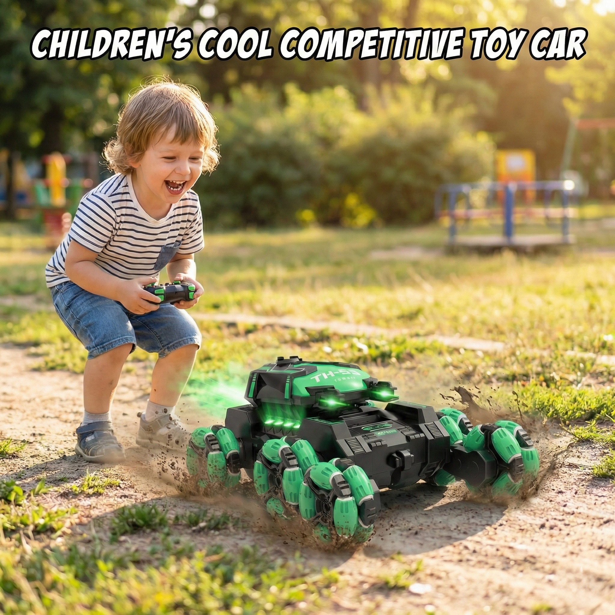 3477 Stunt Tank, Electric Remote Control Racing Car, Remote Control Tank Set, Watch Remote Control Tank