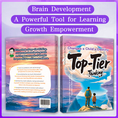 English version Thinking Outside the box ang Top-Tier Thinking，breaking down their thinking barriers, enhancing their logical thinking, and improving their intelligence and wisdom